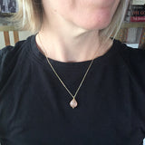 Lucky Lady Necklace (Pink)